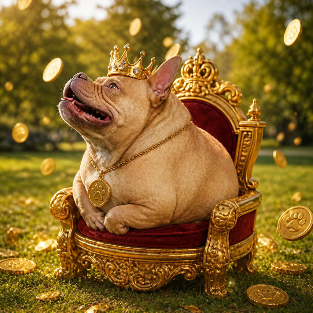 Ivy on a throne